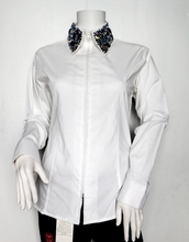 Show Shirts Bling Collar Purple, White, Steel Grey, Black, Royal Blue