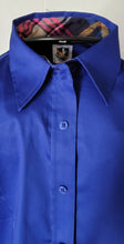 Faux Button Up Shirt with Full length Hidden Zipper by RHC