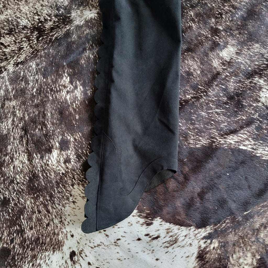 New! Chaps Adult  Ultrasuede.