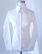ZIP UP SHOW SHIRTS XS-4X Ladies Solid Colors