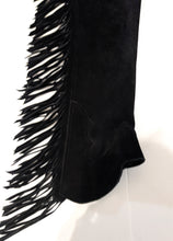 YOUTH XLarge Hobby Horse Suede Black CHAPS