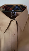 Faux Button Up Shirt with Full length Hidden Zipper by RHC