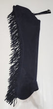 1 == Adult Medium Long True Navy Hobby Horse Ultrasuede Chaps