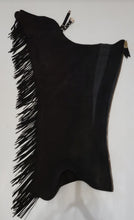1 == Adult XSmall Hobby Horse Black Ultrasuede Chaps