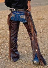 ** K Bar J Copper Chocolate Cowhorse Ranch Riding Chaps