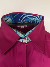 Faux Button Up Shirt with Full length Hidden Zipper by RHC