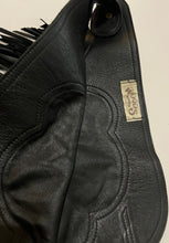 Woods Adult Small Top Grain Black Chaps