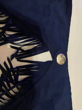 1 == Adult XS / Small Longs Navy Ultrasuede Chaps