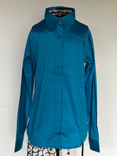 Faux Button Up Shirt with Full length Hidden Zipper by RHC