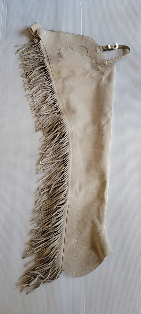 R Adult Small Hobby Horse Sand Suede Chaps – Rock & Rail Western Wear