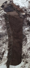 R Congress Leather Chocolate Suede Youth XL XLarge Chaps