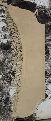 R Tan Suede Adult XL XLarge Chaps