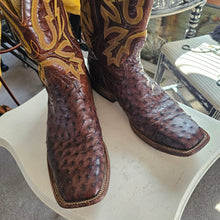 R Rod Patrick 11 1/2 C 
Ostrich Custom Boots
Added Sole Protector