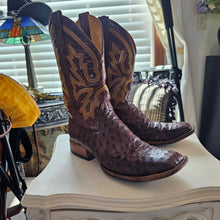 R Rod Patrick 11 1/2 C 
Ostrich Custom Boots
Added Sole Protector