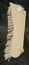 Hobby Horse Medium Ultrasuede Buckskin Chaps New with Tags