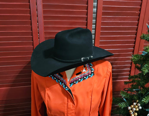 R Schneider's Showman Black Hat 6 7/8