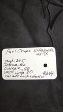 R Pat's Chaps 4X-5X Ultrasuede Black