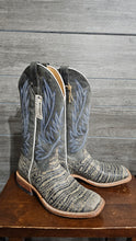 Horsepower Mens 8.5D Caiman Print Boots New