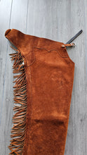 R Rust Top Grain Custom Chaps Adult Medium