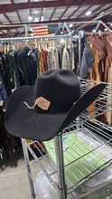 R Atwood Black 7X 6 5/8 Hat Pre-owned Shaped and ready to Wear