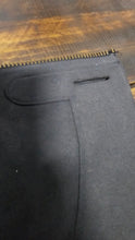 R Berry Fit Charcoal Grey Ultrasuede Chaps size Medium