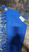 R Hobby Horse Adult Small Royal Blue Suede