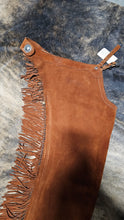 R Pat's Chaps Adult Medium Rust Suede Chaps, Excellent!