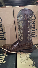 Ferrini Mens Chocolate Gator Print Boots size 10D