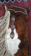 HAIR ON HIDE Chinks Twisted Fringe John Clark Leather