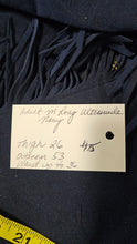 Navy Ultrasuede Medium Long Chaps