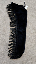 Adult Small long Suede Black Chaps