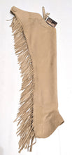 R Youth Medium Long Hobby Horse Sand Ultrasuede Chaps