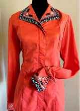 Showtime Coral Red Show Shirt Size Small