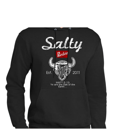 Salty Rodeo Hoodie Black