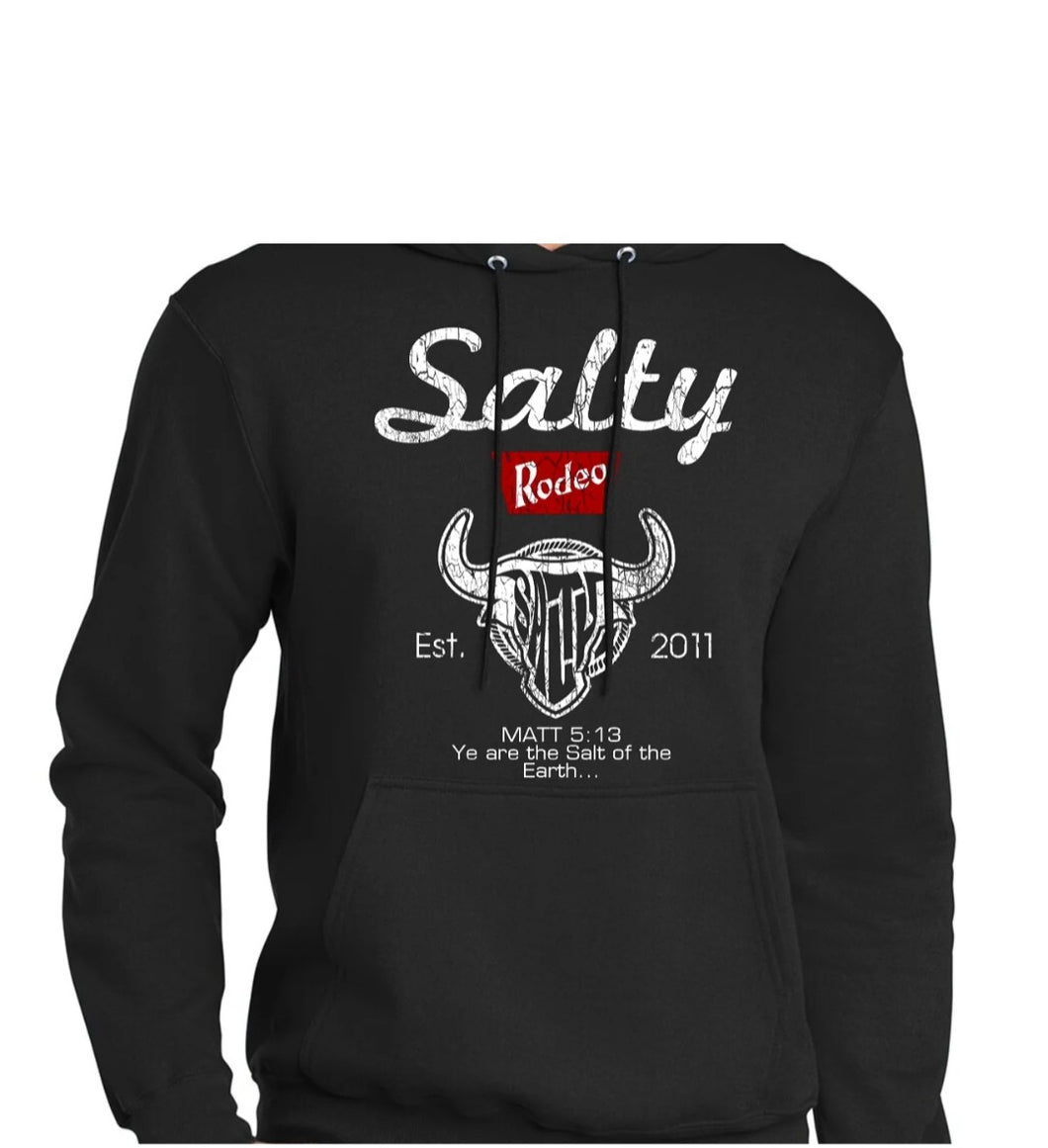 Salty Rodeo Hoodie Black