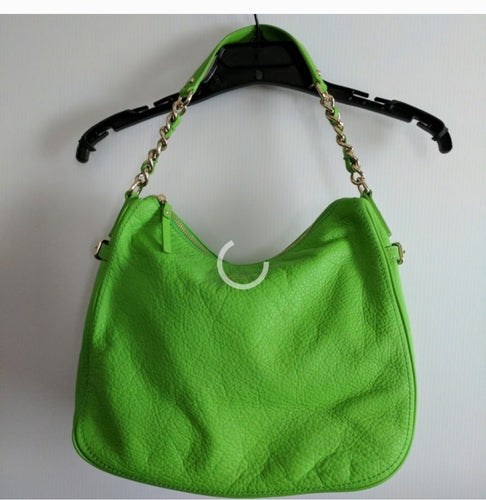 Kate Spade Apple Green Leather Bag New