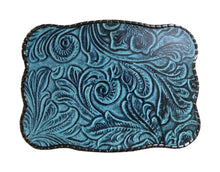 Wallet Buckle Turquoise Design Print