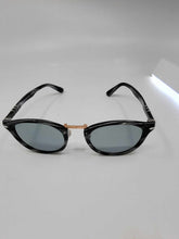 Persol Sunglasses New Typewriter Edition Blue Grey Frame Grey Lenses