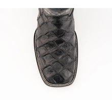 Ferrini Ladies Black Fish Print  Boots