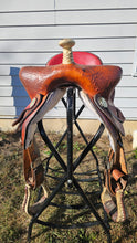 BW SADDLERY 16" Beartrap Saddle Red Seat