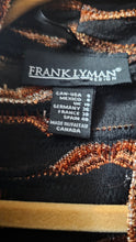 Frank Lyman Cardigan Copper Metallic size 8