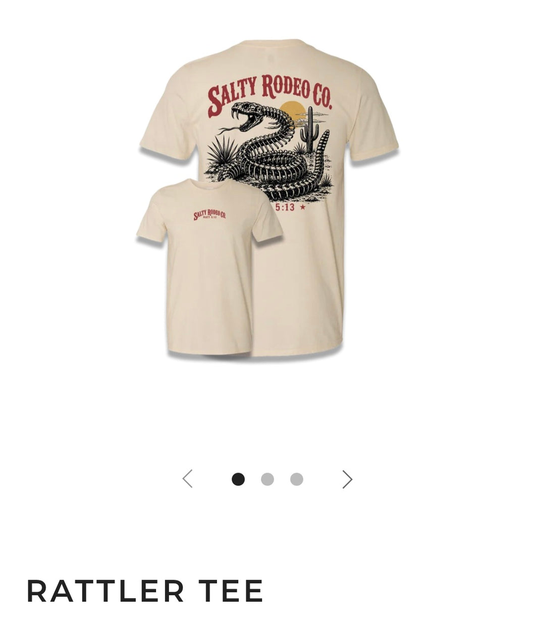 Salty Rodeo RATTLER Tshirt