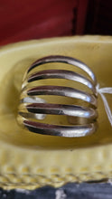 Sterling Cuff 5 rib