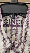 Cinch Modern Fit Grape White XS mens