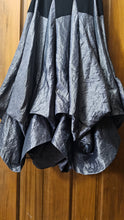 SILVER GREY BALLON SKIRT BALLROOM XS