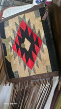 American Darling Navajo Print Handbag Red Saddle Blanket conceal carry