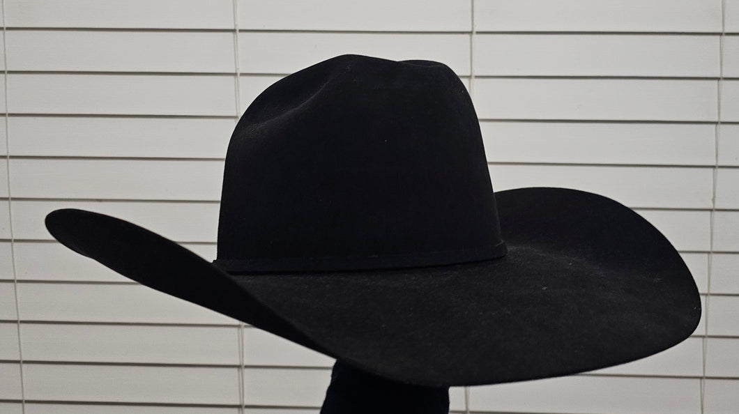 Rodeo King Pure Beaver 1000X Mink Black Hat size 7 New