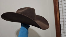 Shorty's Pure Beaver 100X Chocolate Rhinestone Band Hat size 7