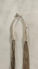 30 Strand Liquid Silver Necklace 24"