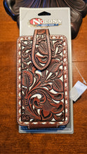 Nocona Larger Phone Tooled Leather Phone Case Choice